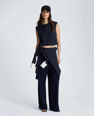 Boxy Four Button Vest
