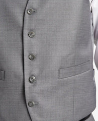 Kenneth Cole Reaction Ready Flex Slim-Fit Suit Separate Vest