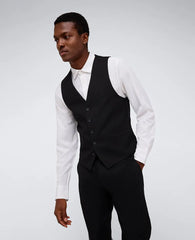 Kenneth Cole Reaction Ready Flex Slim-Fit Suit Separate Vest
