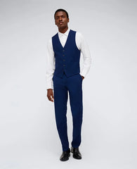 Kenneth Cole Reaction Ready Flex Slim-Fit Suit Separate Vest