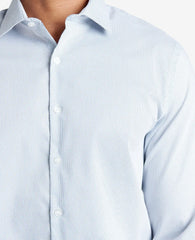 Slim-Fit Button-Down Stretch Dress Shirt with TEK FIT