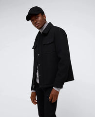 Heavyweight Twill Trucker Jacket