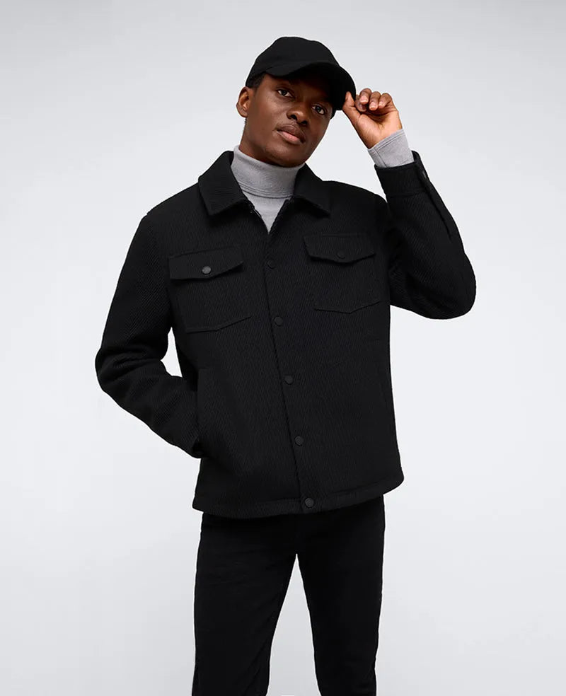Heavyweight Twill Trucker Jacket