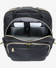 Chelsea 15.6-Inch Chevron Quilted Computer Backpack