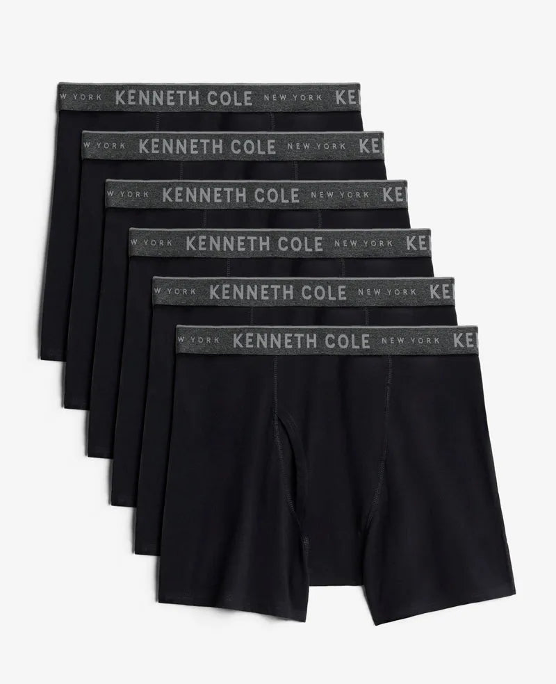 Cotton Stretch Boxer Briefs 6-Pack