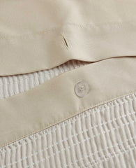 Stitched Gauze Comforter Set