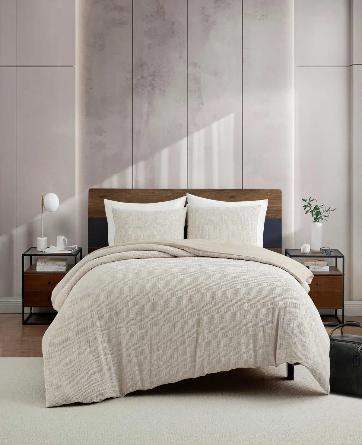 Stitched Gauze Duvet Set