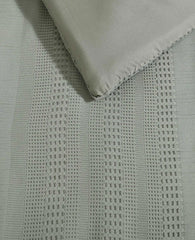 Variegated Waffle Comforter Set