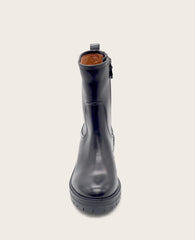 GENTLE SOULS - Bailah Leather Side Zip Lug Boot