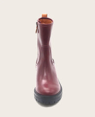 GENTLE SOULS - Bailah Leather Side Zip Lug Boot