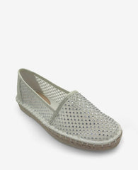 REACTION - Bonne Crystal Mesh Espadrille