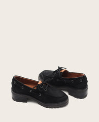 GENTLE SOULS - Brigly Nubuck Lug Boat Shoe