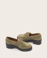 GENTLE SOULS - Brigly Suede Lug Boat Shoe