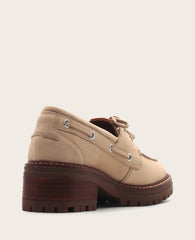 GENTLE SOULS - Brigly Leather Lug Boat Shoe
