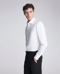 REACTION - Slim-Fit Button-Down Dress Shirt