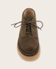 GENTLE SOULS - Cacti Suede Braid Detail Sneaker Bootie