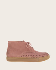 GENTLE SOULS - Cacti Suede Braid Detail Sneaker Bootie