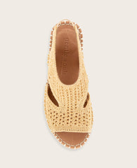 GENTLE SOULS - Cody Knit Espadrille Wedge