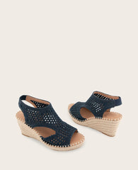 GENTLE SOULS - Cody Knit Espadrille Wedge
