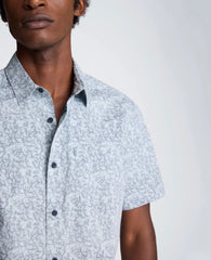 Short Sleeve Sport Shirt with Chest Pocket
