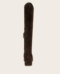 GENTLE SOULS - Ella Suede Stretch Boot with Wide Calf