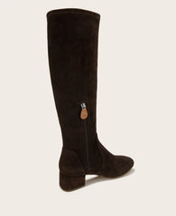 GENTLE SOULS - Ella Suede Stretch Boot with Wide Calf