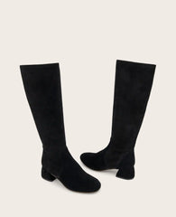 GENTLE SOULS - Emily Micro Suede Stretch Boot with Wide Calf