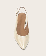 GENTLE SOULS - Georgia Snake Slingback Heel