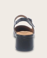 GENTLE SOULS - Gladys Leather Ankle Strap Slingback