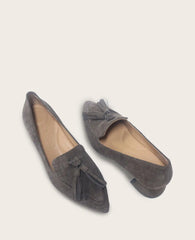 GENTLE SOULS - Glova Embossed Suede Tassel Heel