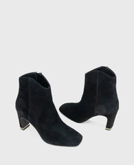 Grizelda Suede Heel Boot
