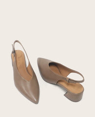 GENTLE SOULS - Ginette Leather Slingback Heel
