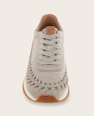 GENTLE SOULS - Jolena Leather Woven Detail Sneaker