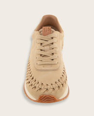 GENTLE SOULS - Jolena Leather Woven Detail Sneaker