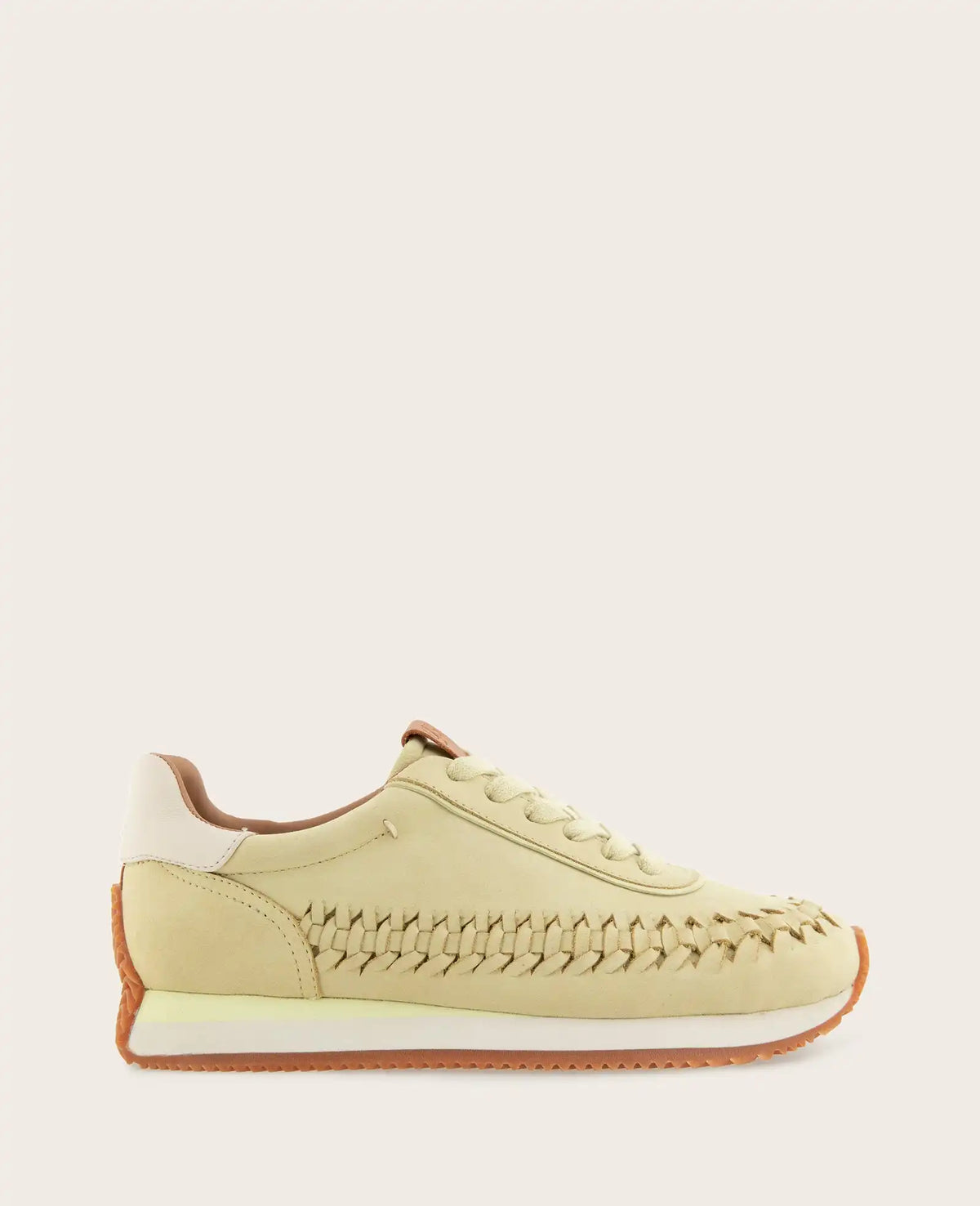 GENTLE SOULS - Jolena Leather Woven Detail Sneaker