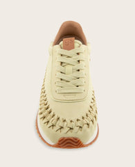GENTLE SOULS - Jolena Leather Woven Detail Sneaker
