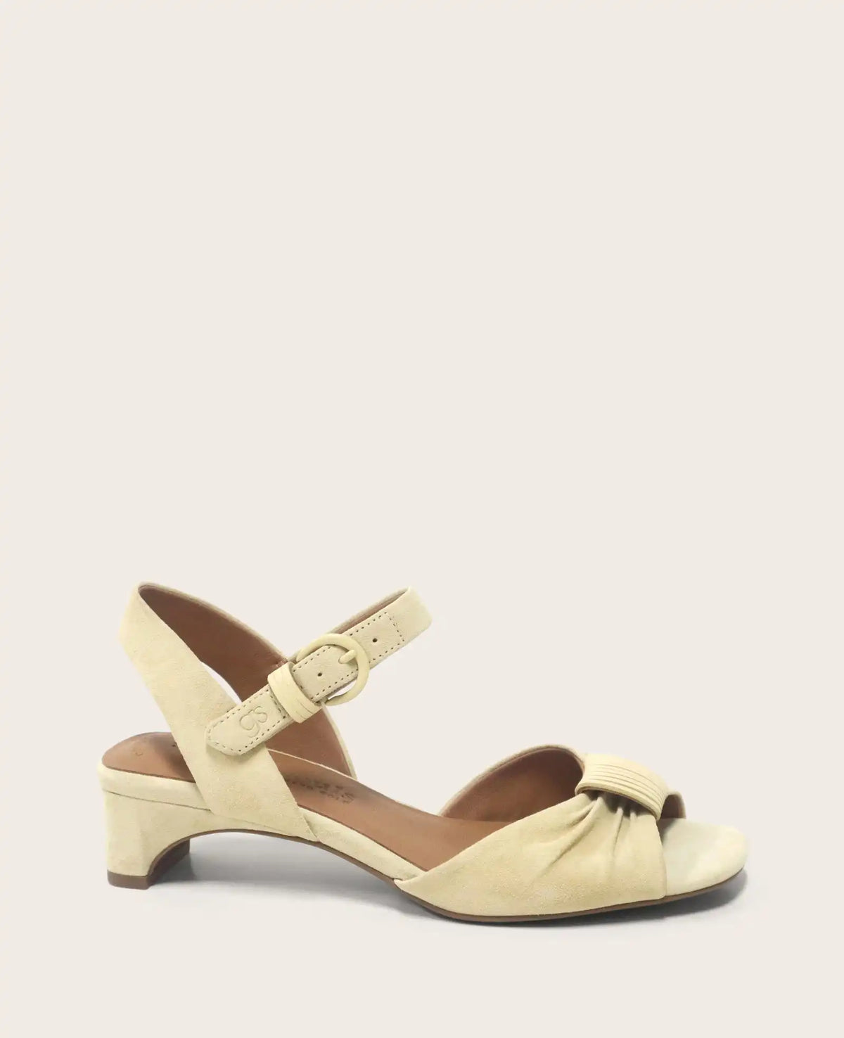 GENTLE SOULS - Sorae Suede Open Toe Heeled Sandal