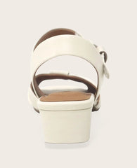 GENTLE SOULS - Sorae Leather Open Toe Heeled Sandal