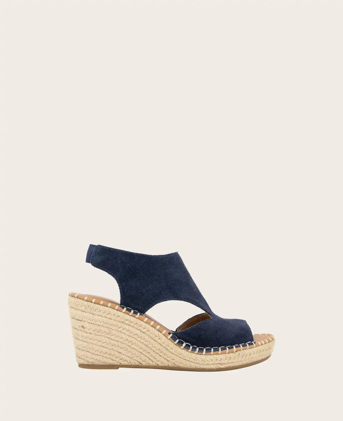 GENTLE SOULS- Cody Suede Espadrille Wedge