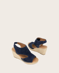 GENTLE SOULS- Cody Suede Espadrille Wedge