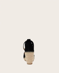 GENTLE SOULS - Charli Suede X-Band Espadrille Wedge Sandal