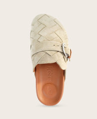 GENTLE SOULS - Bahari Woven Suede Sandal