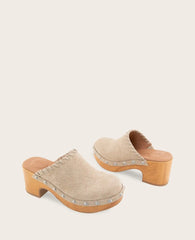 GENTLE SOULS - Daphine Suede Platform Clog