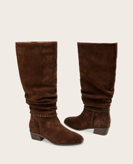 GENTLE SOULS - Fabri Suede Heel Boot