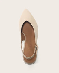 GENTLE SOULS -  Ginette Leather Slingback
