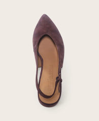 GENTLE SOULS - Ginette Suede Slingback Heel