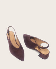 GENTLE SOULS - Ginette Suede Slingback Heel