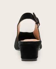 GENTLE SOULS - Kellis Stretch Suede Slingback Heel