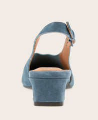 GENTLE SOULS - Kellis Stretch Suede Slingback Heel