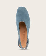 GENTLE SOULS - Kellis Stretch Suede Slingback Heel